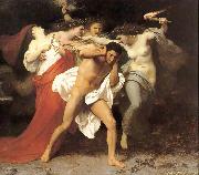 William-Adolphe Bouguereau The Remorse of Orestes or Orestes Pursued by the Furies Sweden oil painting artist